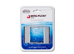 Mag-Float Mag-Scrape Replacement Scraper Blades - LG/XL (2 pack)