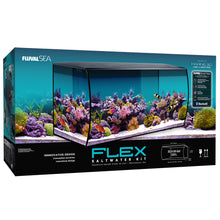 Load image into Gallery viewer, Fluval Flex Saltwater Aquarium Kit, 32.5 US Gal / 123 L, Black - IN-STORE PICKUP ONLY