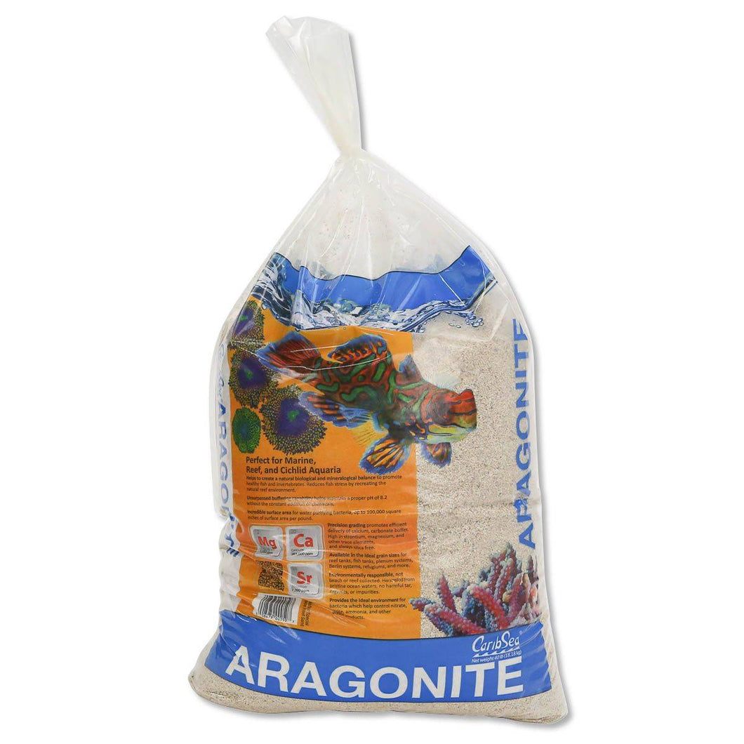 CaribSea Aragonite Special Grade Dry Sand 40lbs - In Store Pick Up Only