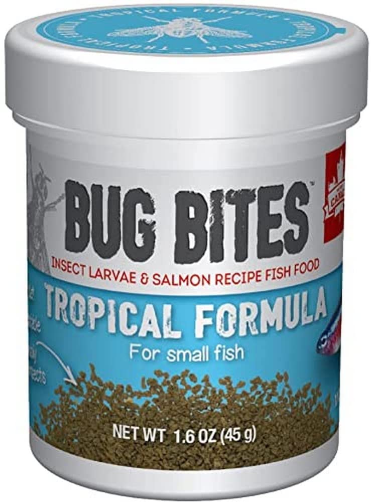 Fluval Bug Bites Tropical Micro Granules 1.6 oz (45 g)