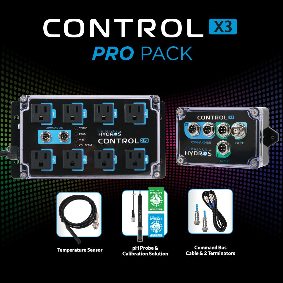 CoralVue HYDROS Control X3 / XP8 PRO Pack