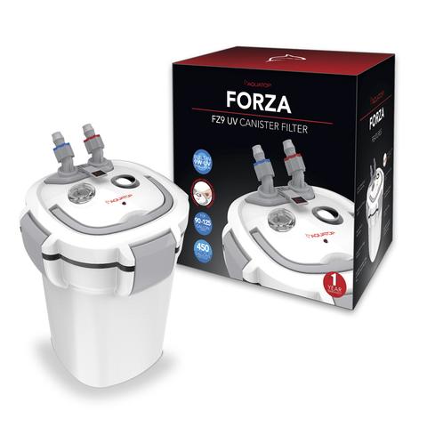 FORZA FZ9 Canister Filter with 9W UV - 450 gph