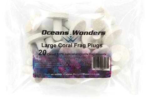 Coral Frag Plugs - Large (20ct)