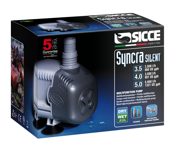 Sicce Syncra Silent 3.5 Pump (660 GPH)