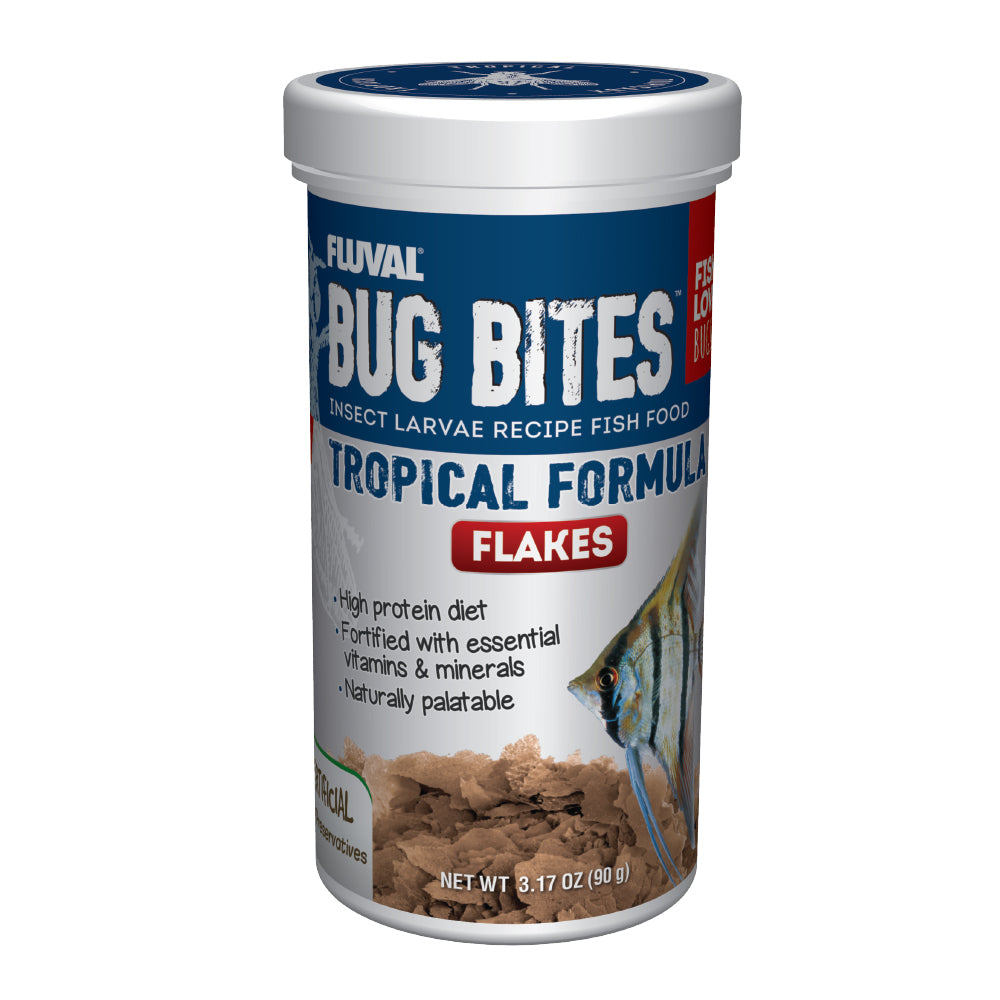 Fluval Bug Bites Tropical Flakes