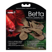 Load image into Gallery viewer, Fluval Betta Tropical Almond Leaves, 10-Pack
