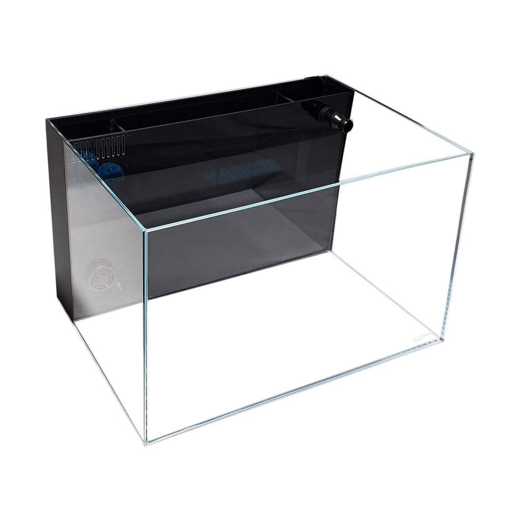 Lifegard Aquatics Low Iron Ultra Clear Aquarium with Built-In Back Filter - IN-STORE PICKUP ONLY