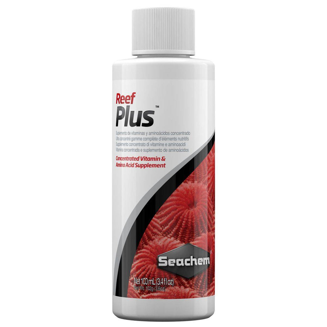 Seachem - Reef Plus - Vitamin, Trace, and Amino Acid Supplement