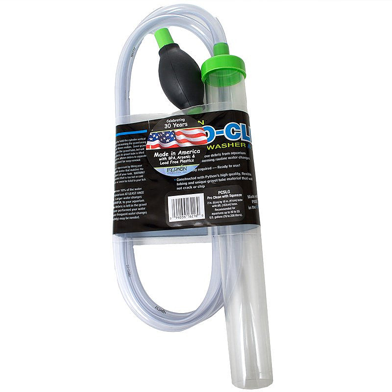 Python Pro-Clean Gravel Washer & Siphon Kit with Squeeze Starter