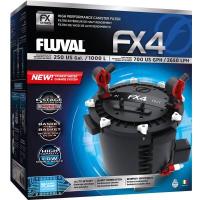 Fluval FX4 High Performance Canister Filter, up to 250 US Gal (1000 L)