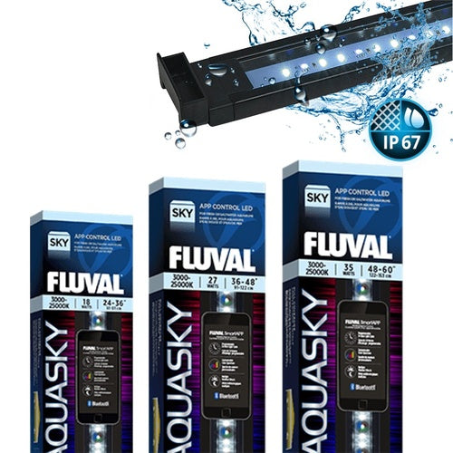 Fluval Aquasky Bluetooth LED Aquarium Lighting aquaticsuppliesusa