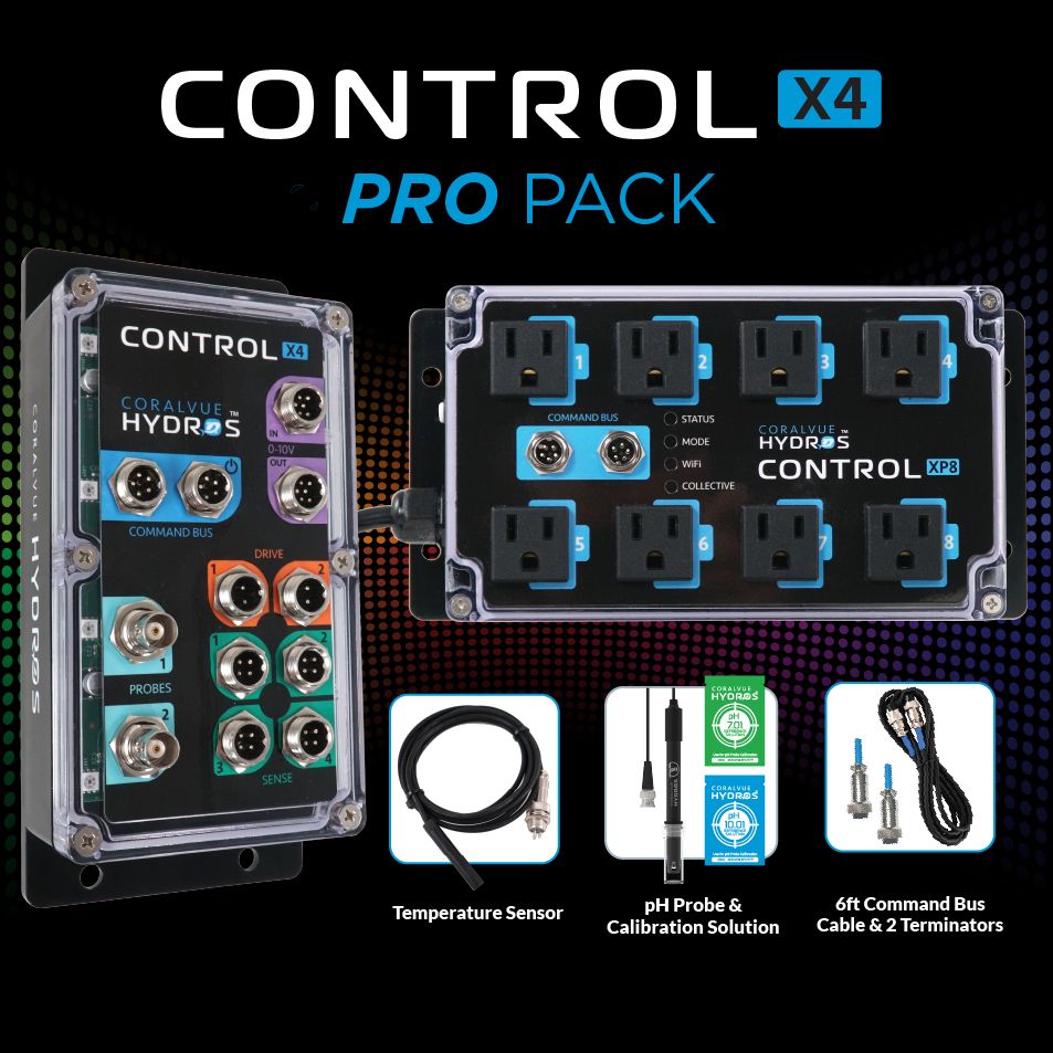 CoralVue HYDROS Control X4 / XP8 PRO Pack