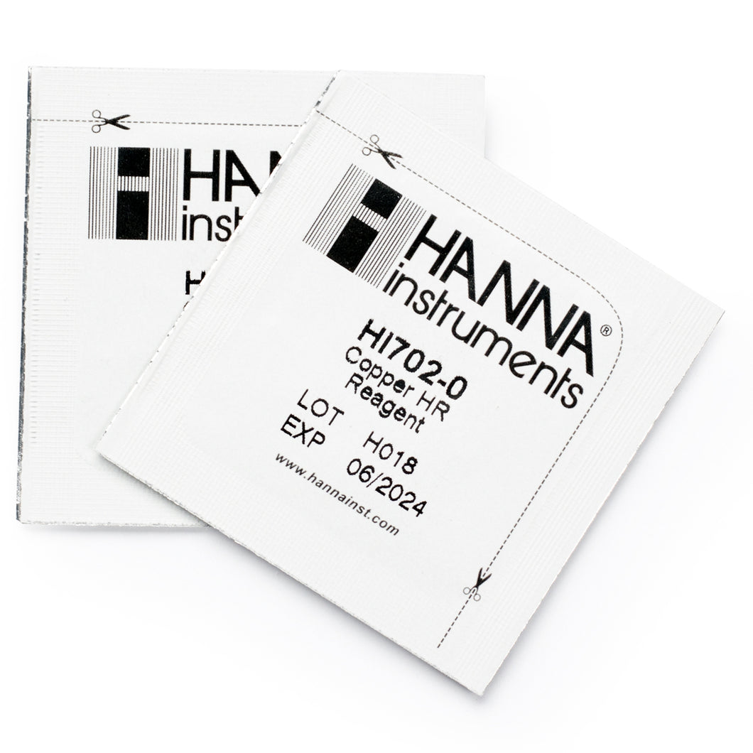 Hanna Instruments - Copper High Range Checker® Reagents (25 Tests)