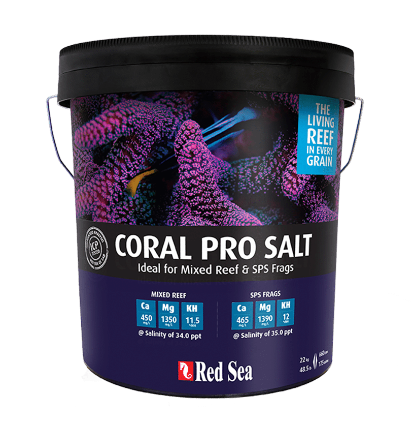 Red Sea Coral Pro Salt - 22 kg. (48.5 lb.) Bucket (175 gal.)