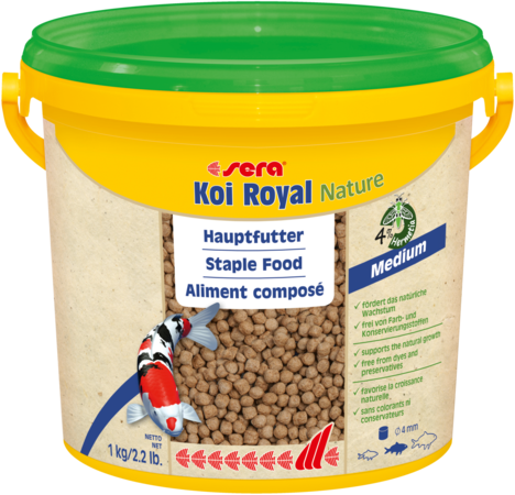 sera Koi Royal Nature Medium - 1kg (2.2 lb)