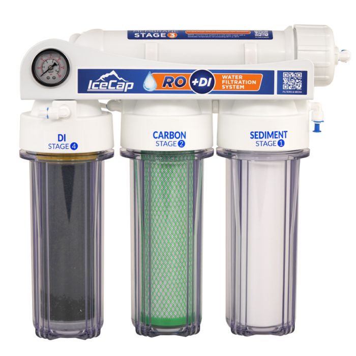 IceCap 4-Stage 100gpd Reverse Osmosis Water Filtration System