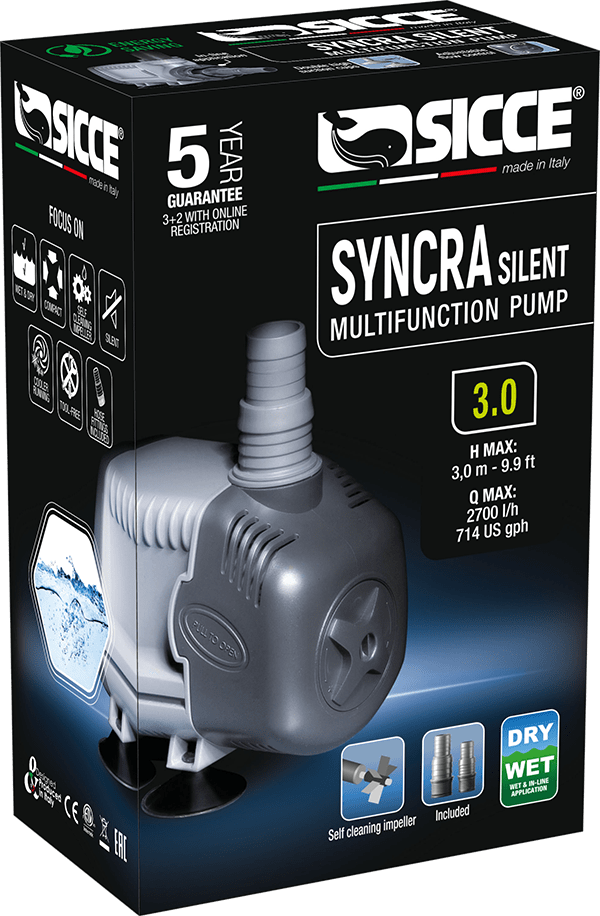 Sicce Syncra Silent 3.0 Pump (714 GPH)